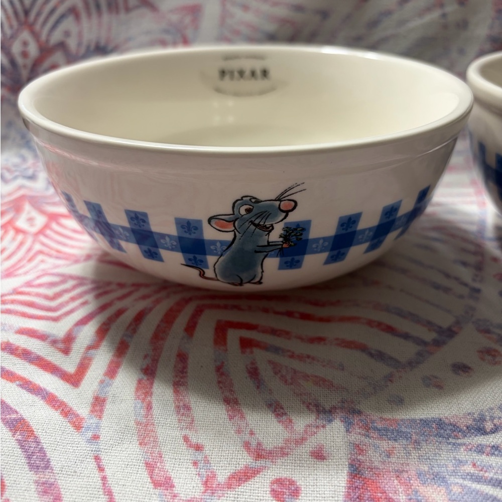 Rae Dunn Disney Pixar remy Ratatouille Bowl